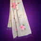 Women's Hand-Painted Rose Dupatta